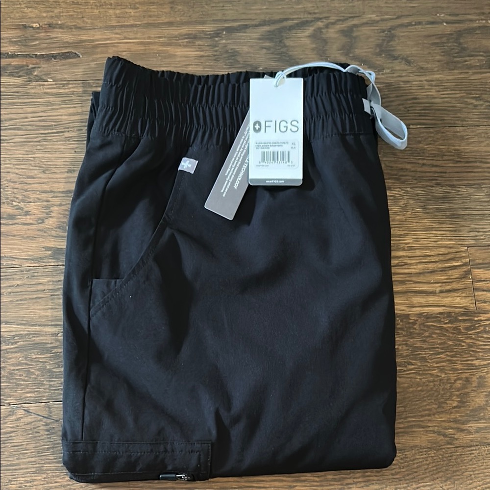 Figs Black Scrub Pants